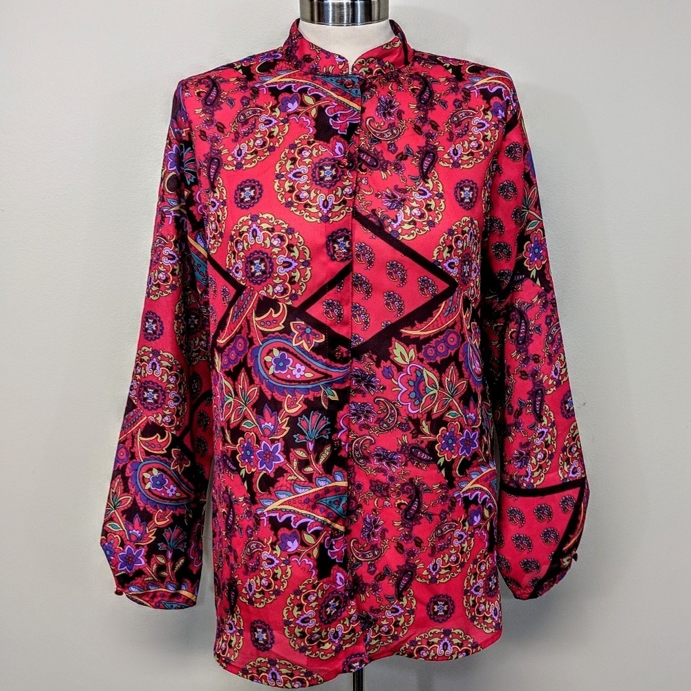 Vintage 90's White Stag Blouse